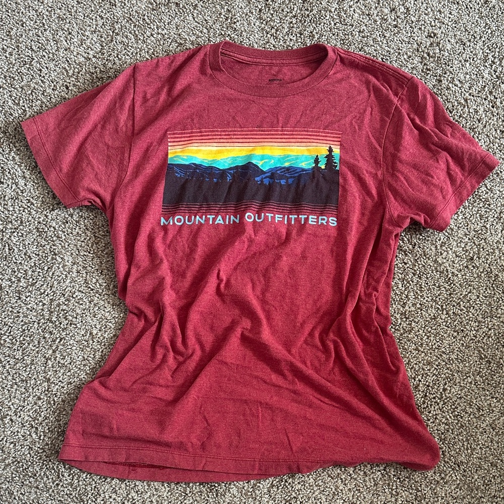 Sonoma Red Cotton Blend T-Shirt
